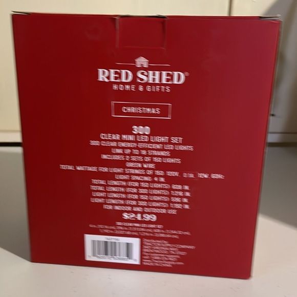 Red Shed Christmas Lights - Picture 2 of 2